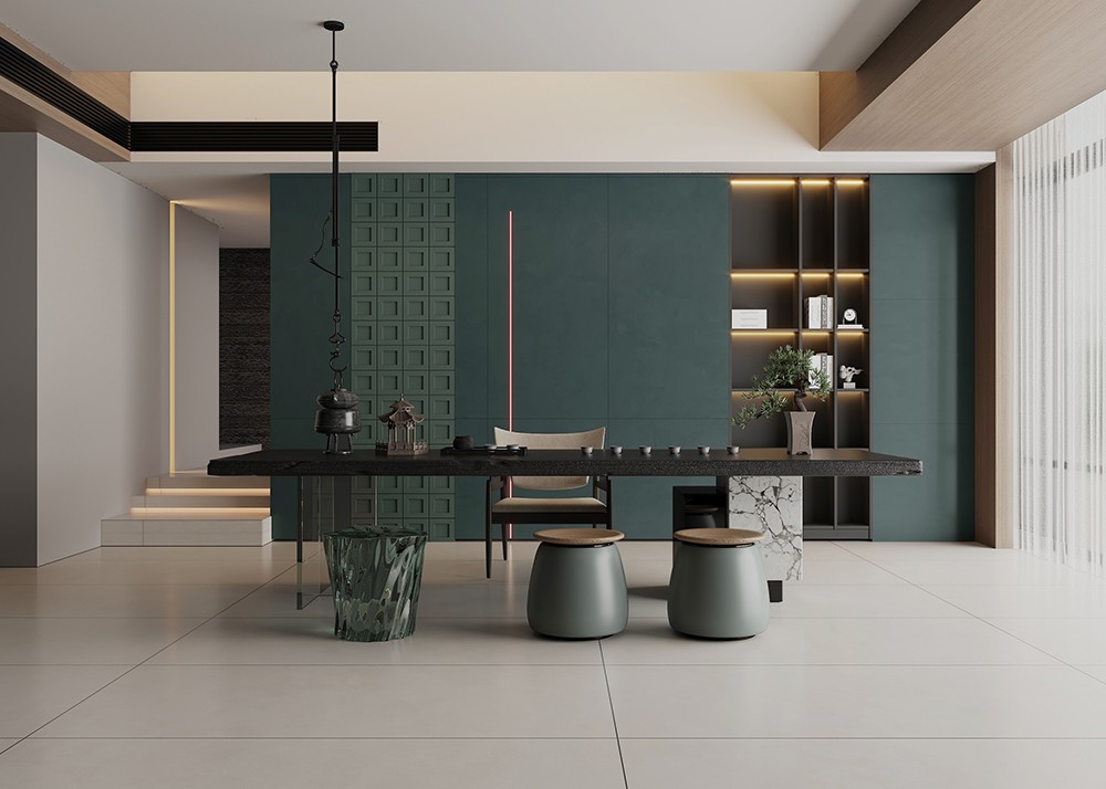 TWK918707現代茶室效果圖